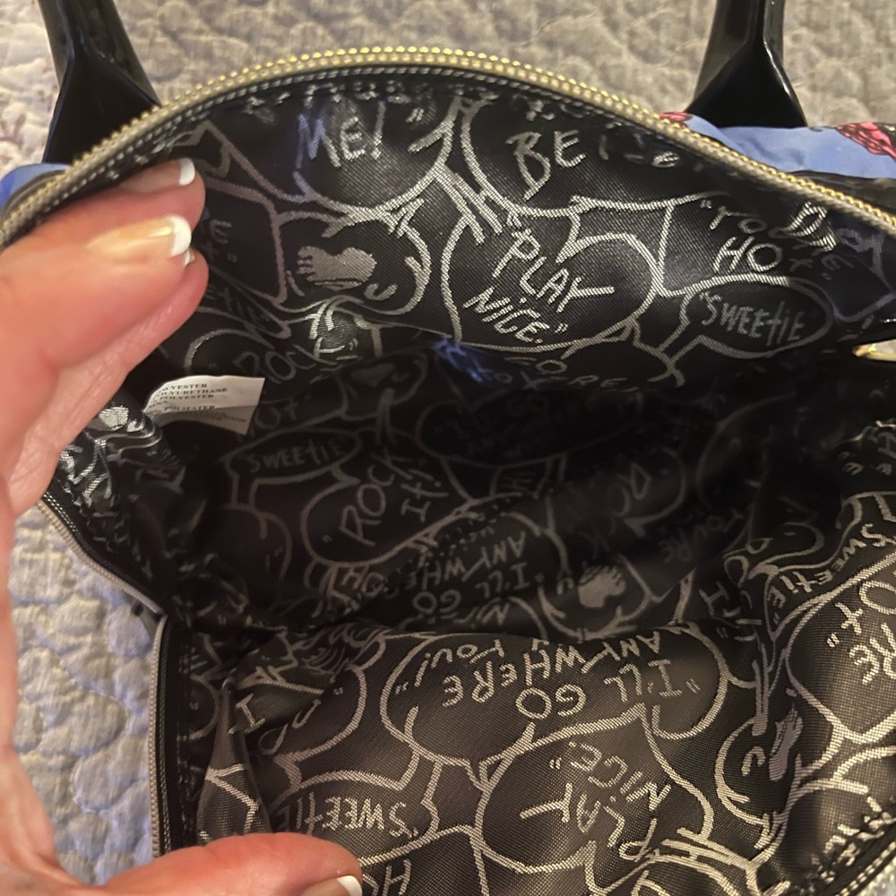 Betsy Johnson tote/makeup bag - Picture 4 of 5